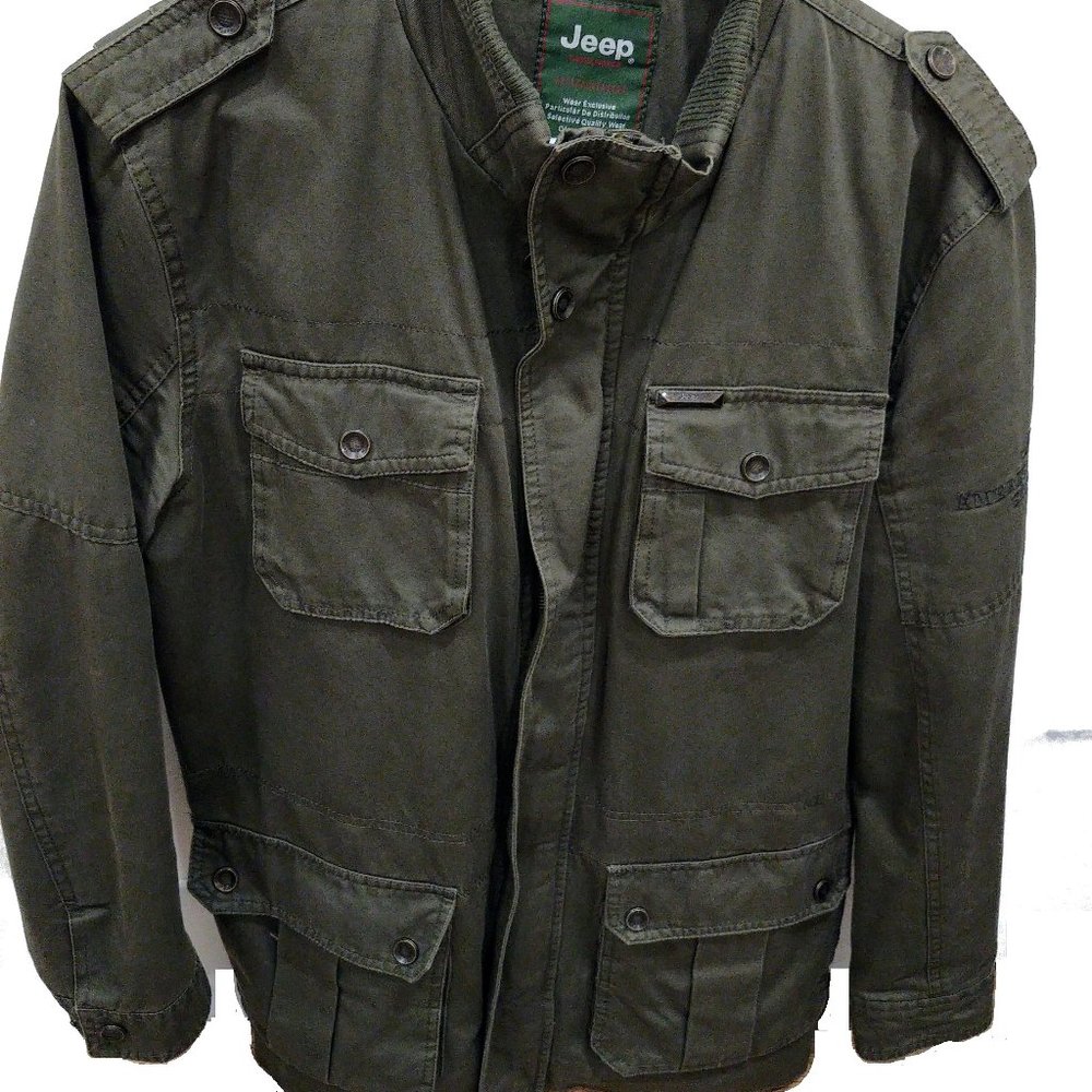 Jeep brand jacket Military style